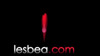 Lesbea Blonde white teen licks black British pussy