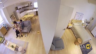 Minami Maeda Naked Furniture Store Couple Passion