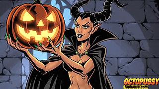 Sensual Maleficent: the Cartoon