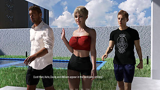 Shared Desires: Positive Energy with the Swingers by the Pool - Episode 9