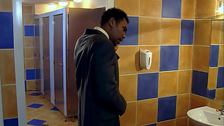 Public Bathroom BBC Double Penetration