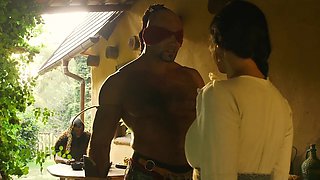 Clothed sex in doggy style position with Kira Queen and her man