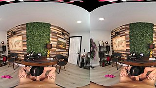FuckPassVR - Curvy Payton Preslee rides your hard cock in