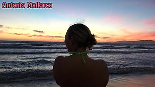 Fucking a Curvy Big Tits German Tourist Picked Up in The Beach - Antonio mallorca