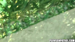 Pervs on Patrol - All Natural Blonde Syren Sexton Makes Cock Cum Quick