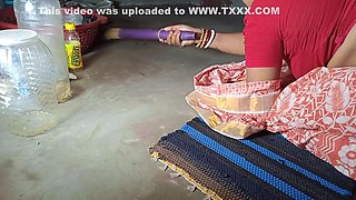 Aunty Who Is Stuck Under The Bed Was Given A Beautiful Sex In Clear Hindi Voice