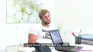 Amateur bodybuilder Fucks Agent to Orgasm 1 - Female Agent