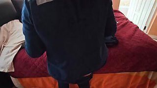 Cheating Wife Fucks Big Ass Mechanic After Work - Don't Tell Husband!