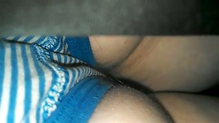 I love taping my sleeping wifey's sexy big boobies and big rack