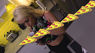 Wild Blonde Gets Pounded Hard in Every Position
