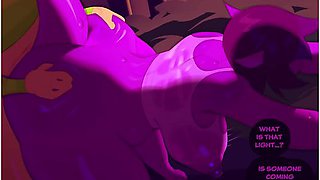 Car Toon - Kris Fills Susie With Cum In Both Holes Deltarune Hentai