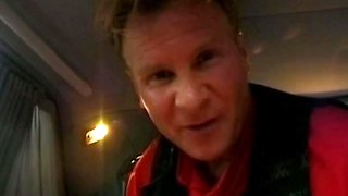 hot backseat fuck on german street
