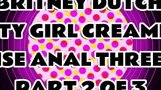 Party Girl Britney Dutch Creampied in Anal Annihilation Threesome- Immoral Live 4K
