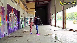 Alberto Blanco And Danielle Soul - Sexy Russian Teen 18+ Rides Big Cock Outdoor