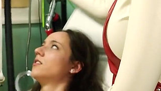 Nurse Roxy and Her Medical Examination Machine