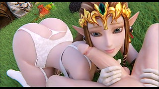 Deep blowjob