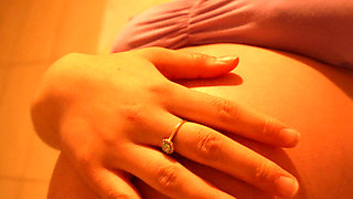 Giantess Stepsister Is Very Hungry so She Eats Tiny Stepbrother Then Takes a Shower