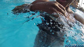 Unique Underwater Shots of Two Black Lesbians