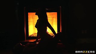 Dani Daniels in the hottest seduction with fat cock!