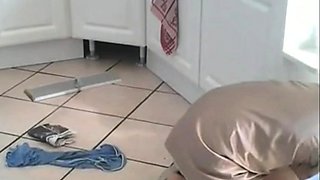 My mom without panties under her nighttie