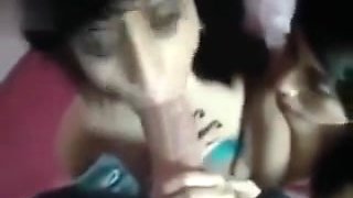 Latin Girls Worship Moroccan Cock