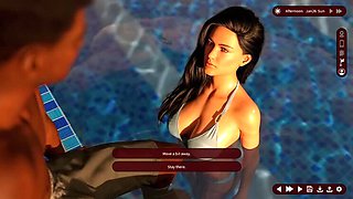 Hot Stepmom & Step Sister Share Big Ass Anal - Whispering Desire V0.4 Part 1