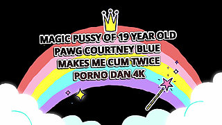 Older Guy Drilled the Bald Pussy of Teen PAWG Courtney Blue