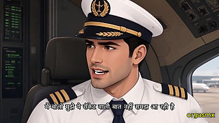 Desi Bhabhi Hostess Gave Everything to Pilot in Hostel - New Web Series MILF Hentai
