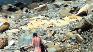 Real nude beaches voyeur shots