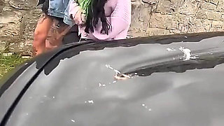 Two Goth Besties Desperate for a Pee
