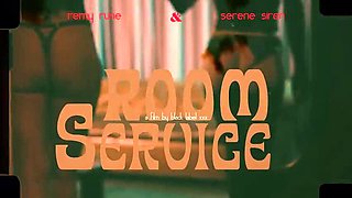 Serene Siren and Remy Rune Fuck With Fingers in Hotel Room Service - Big Tits Lesbian MILFs Eat Pussy