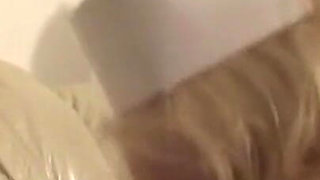 Blonde Nurse MILF Rides Patient Standing Hard
