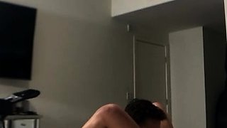 hot amateur milf giving blowjob and getting fucked