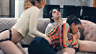 Hardcore Lesbians Rave About Real Cock