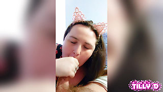 Kitty Wants Her Milk "Blowjob And Cumshot"