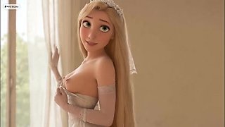 Rapunzel Gets Tangled With Photographer's Big Cock - POV Fuck Fest