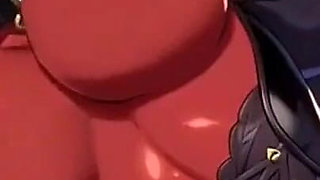 Cute Demon Women Bounce Boobs, Ai Animation