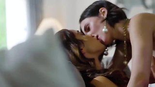 Ewe Sweet Strapons Big Tits in Lesbian Lingerie