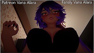 Car Toon - Step Sis Catches You Jerking It So She Helps You Out