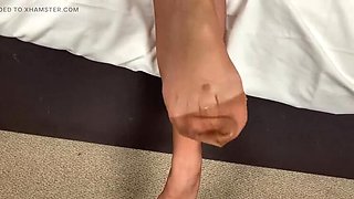 Mature Mrs Feet In Nylon Stockings & Toes Part 2