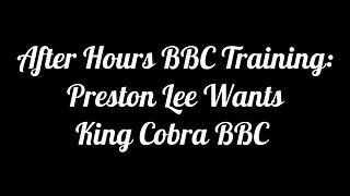 Preston Lee Gets Special BBC Training with Big Tits MILF