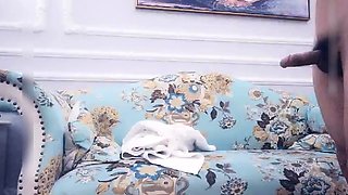 Cute amateur Asian web cam girl teases her great body