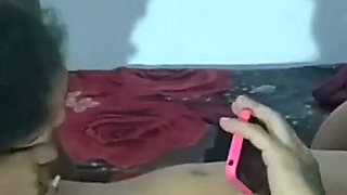 My Mother-in-law Masturbating Me in Bed Because Her Stepdaughter Didn't Come