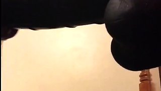 Sucking a Huge Dildo, Dreaming of Daddy