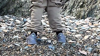 Desperate Girl's Pee on the Beach Compilation