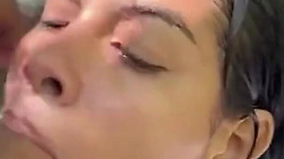 My in-laws Had No Idea I Was Fucking and Filling Their Stepdaughter's Pussy with Milk in the Next Room