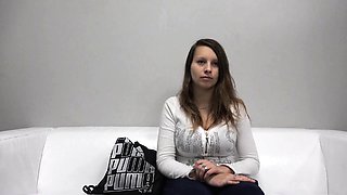 Naive 19-Teen D-Tits Girl Firstime Front of Camera