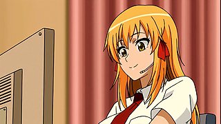 Reverse cowgirl, big boobs, uncensored hentai