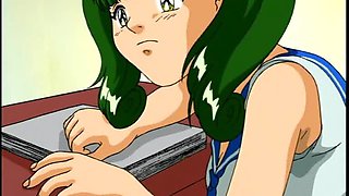 Cute hentai hot wetpussy monster fucked