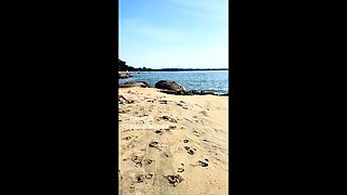 Venecas caught in the middle of the beach having sex - Min